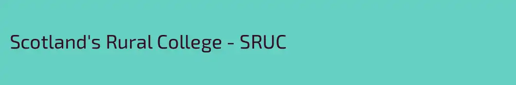 Scotland's Rural College - SRUC